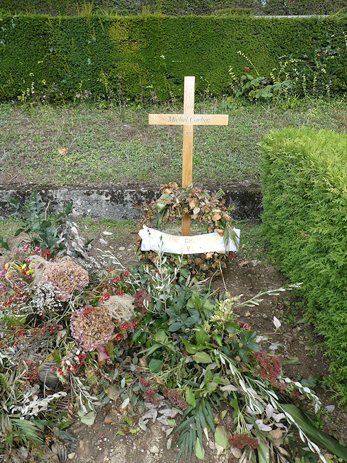 Michel Corboz's grave in Cimetière du Bois-de-Vaux