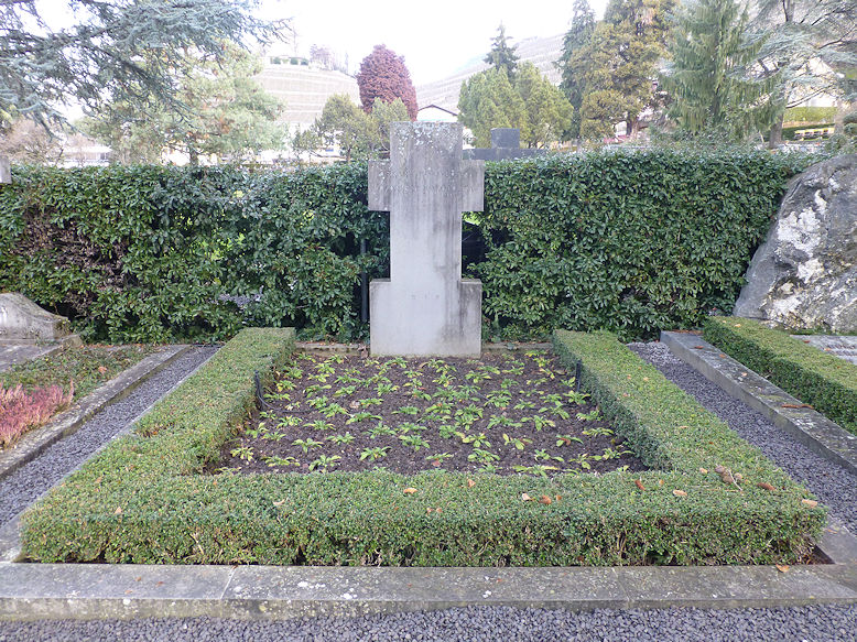 Oskar Kokoschka's grave