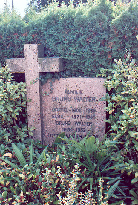 Bruno Walter's grave