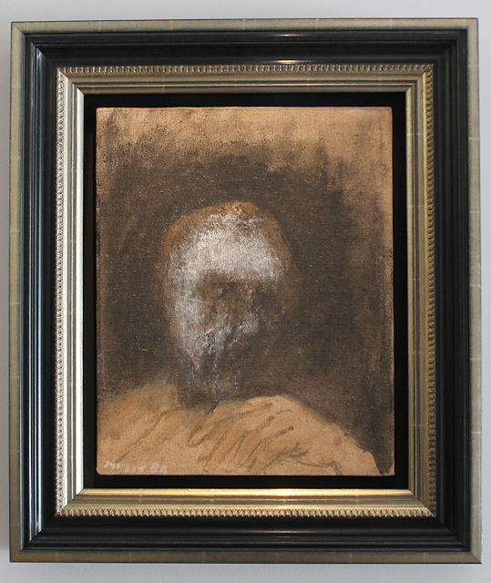 Zoran Mušič painting