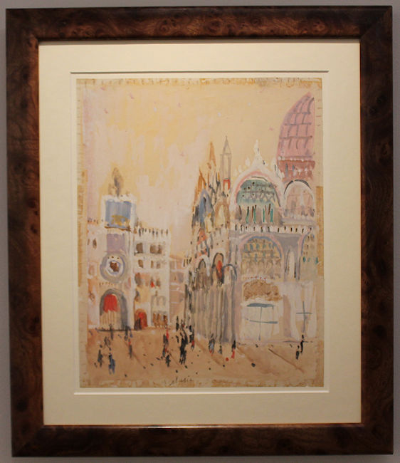 Zoran Mušič painting