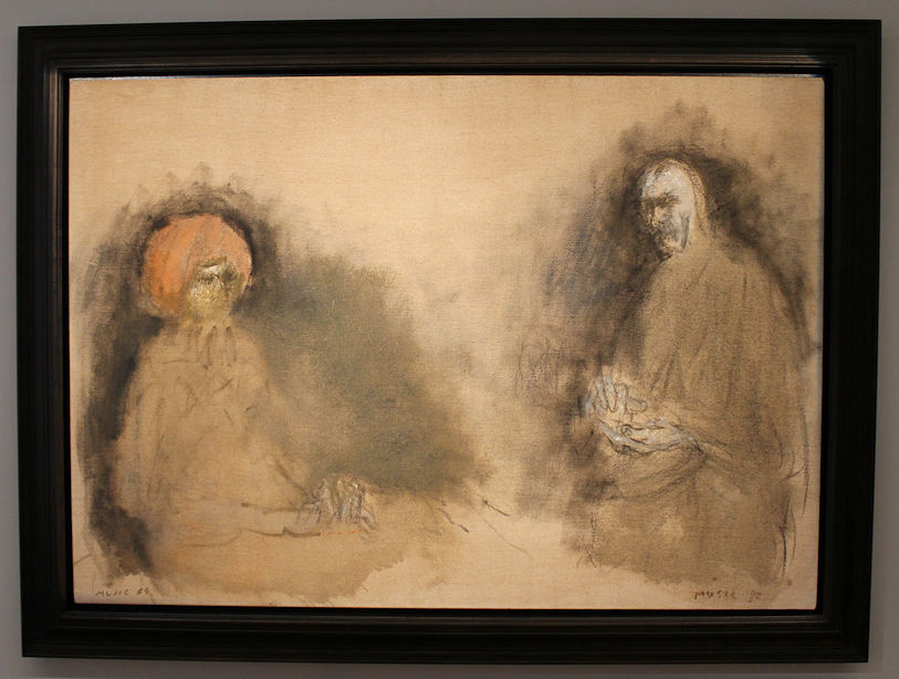 Zoran Mušič painting