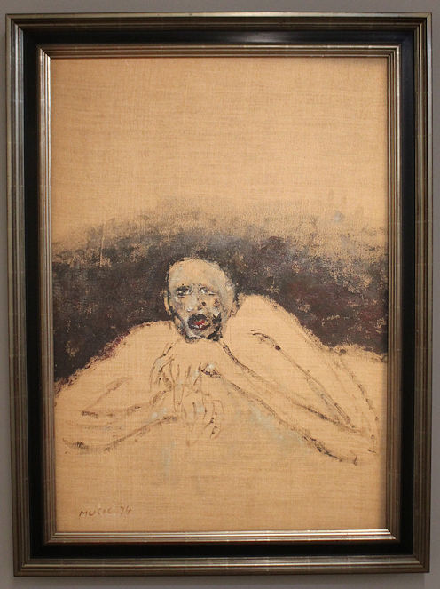 Zoran Mušič painting