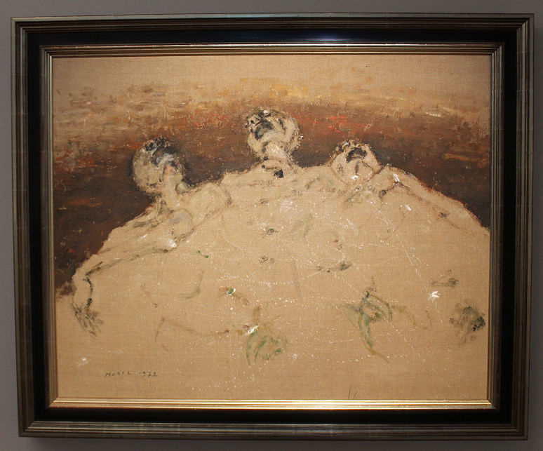 Zoran Mušič painting
