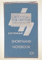 Rob Gretton - 1 Top Class Manager