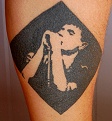 Ian Curtis tattoo