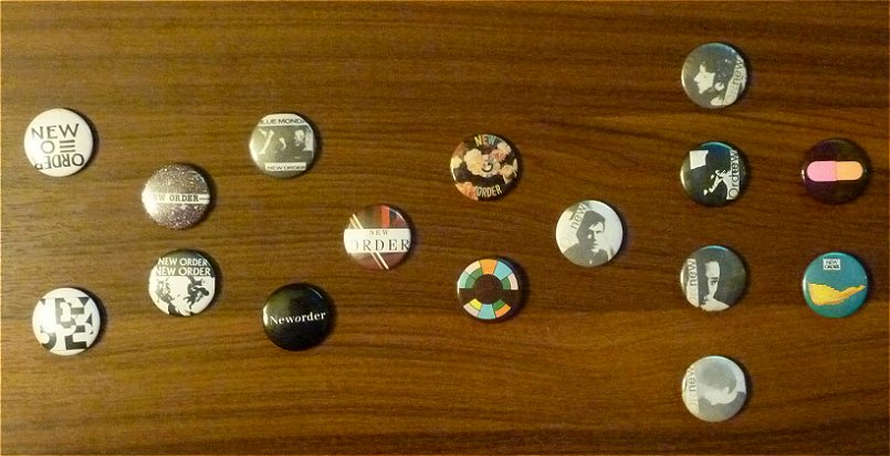 New Order badges