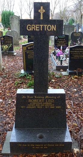 Rob's grave
