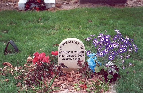 Tony's grave