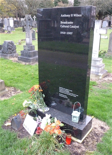 Tony's grave