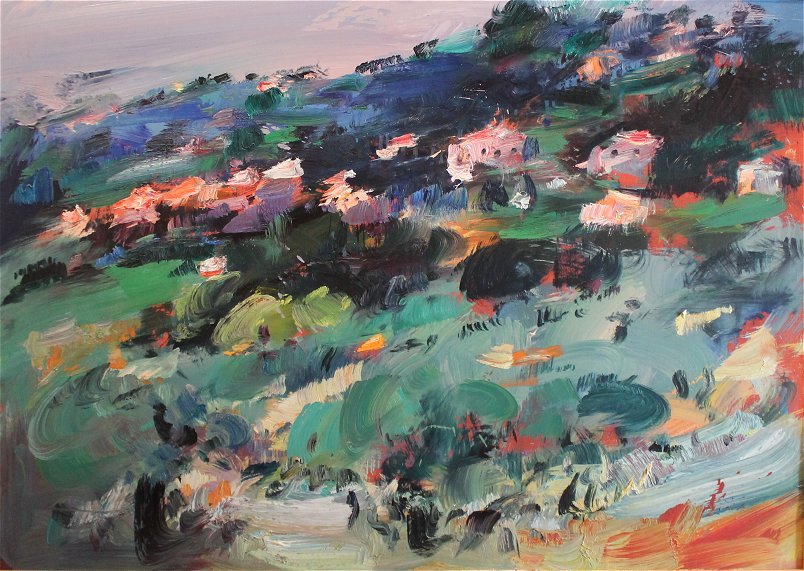Paysage Beaumes