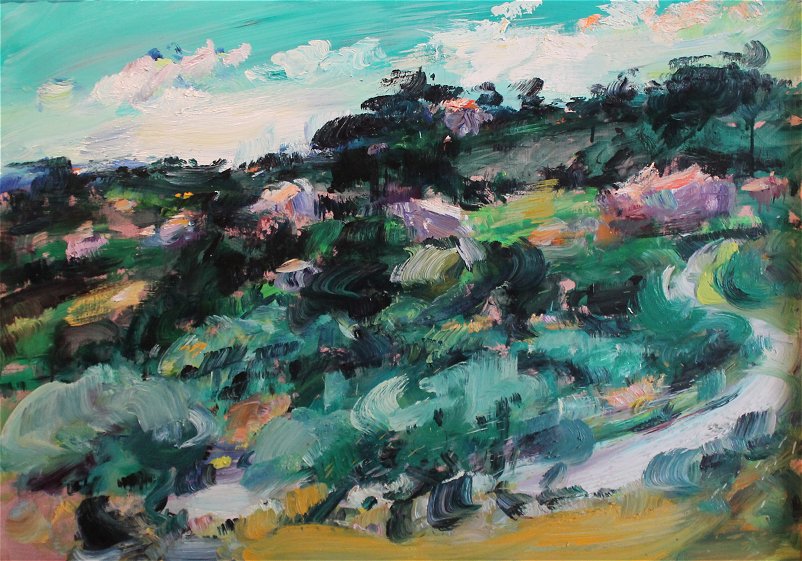 Paysage Beaumes