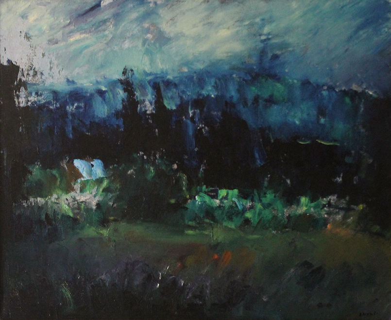 Paysage soir