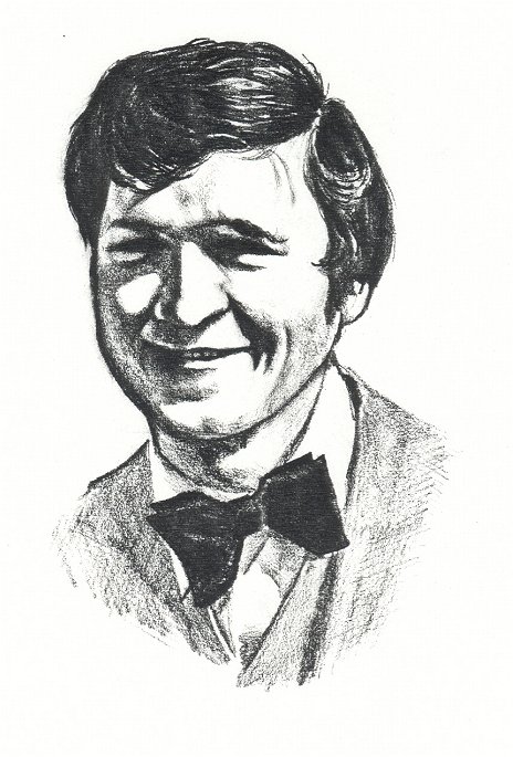 Smiling man with bow tie